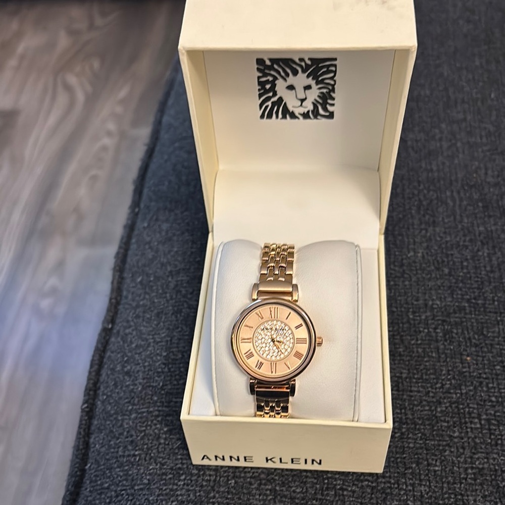 Anne Klein Rose Gold Bracelet Watch